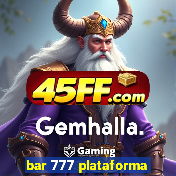 bar 777 plataforma